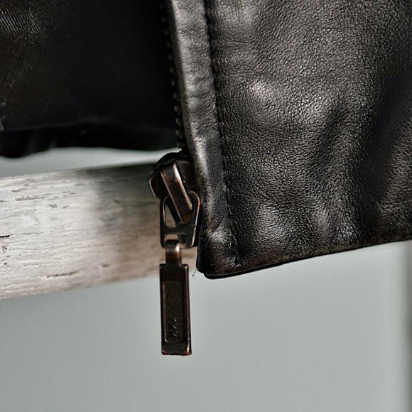 Cache leather jacket - Picture 3 of 6